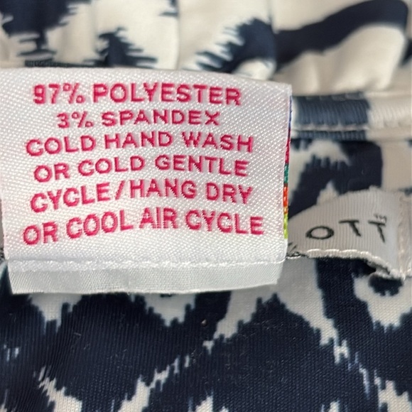 Gretchen Scott Ruffneck 3/4 Sleeve Jersey Knit Dress in Arabesque Print -Size XS - Picture 5 of 5